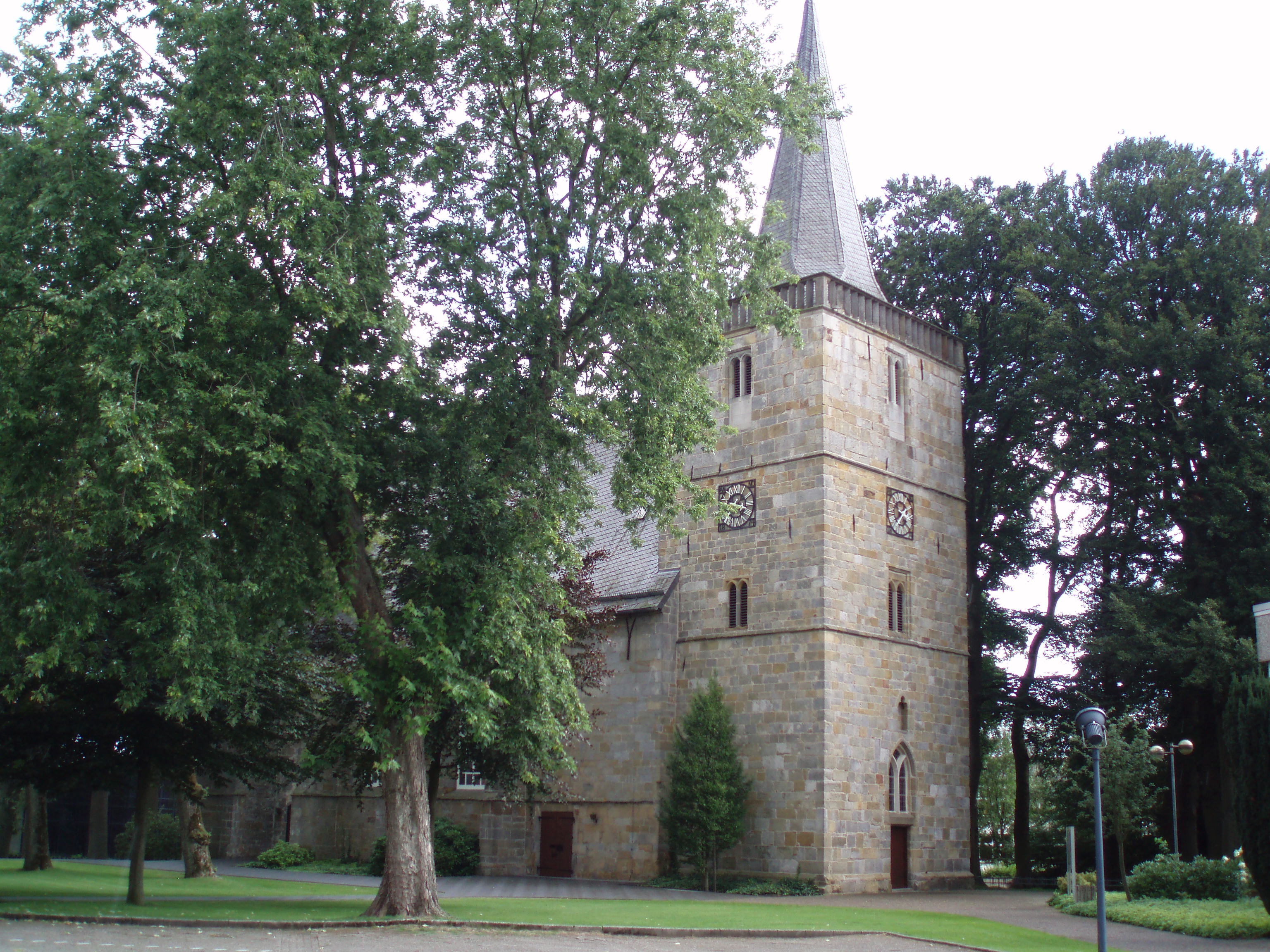 Reformierte Kirche in Emlichheim, in der mein Vorfahr Pfarrer war.