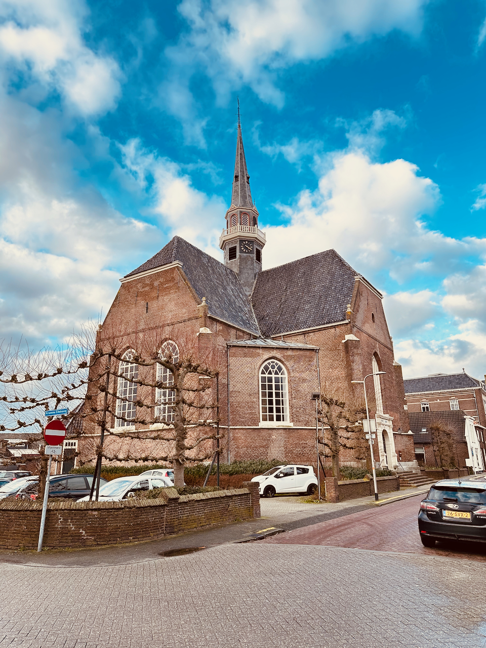 Niederländisch-reformierte Kirche von Coevorden, wo er von 1819 bis 1821 als Pfarrer tätig war. 1821 trat er vorzeitig wegen „nachlassender geistiger Kräfte“ zurück.