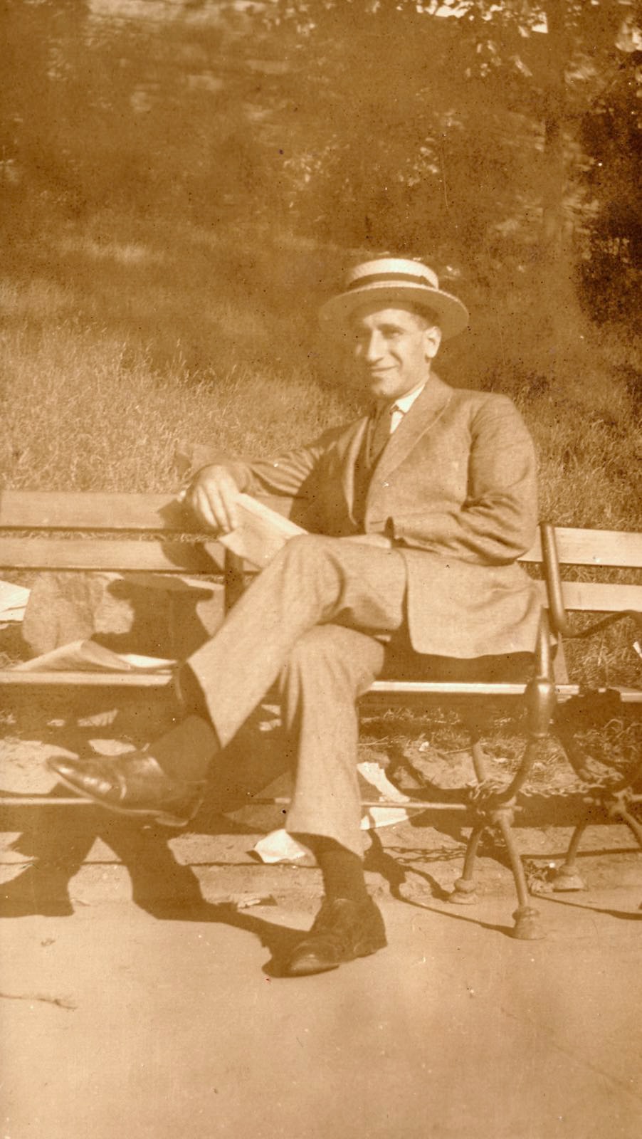 Theo Goldschmidt; Zomer, 1925.