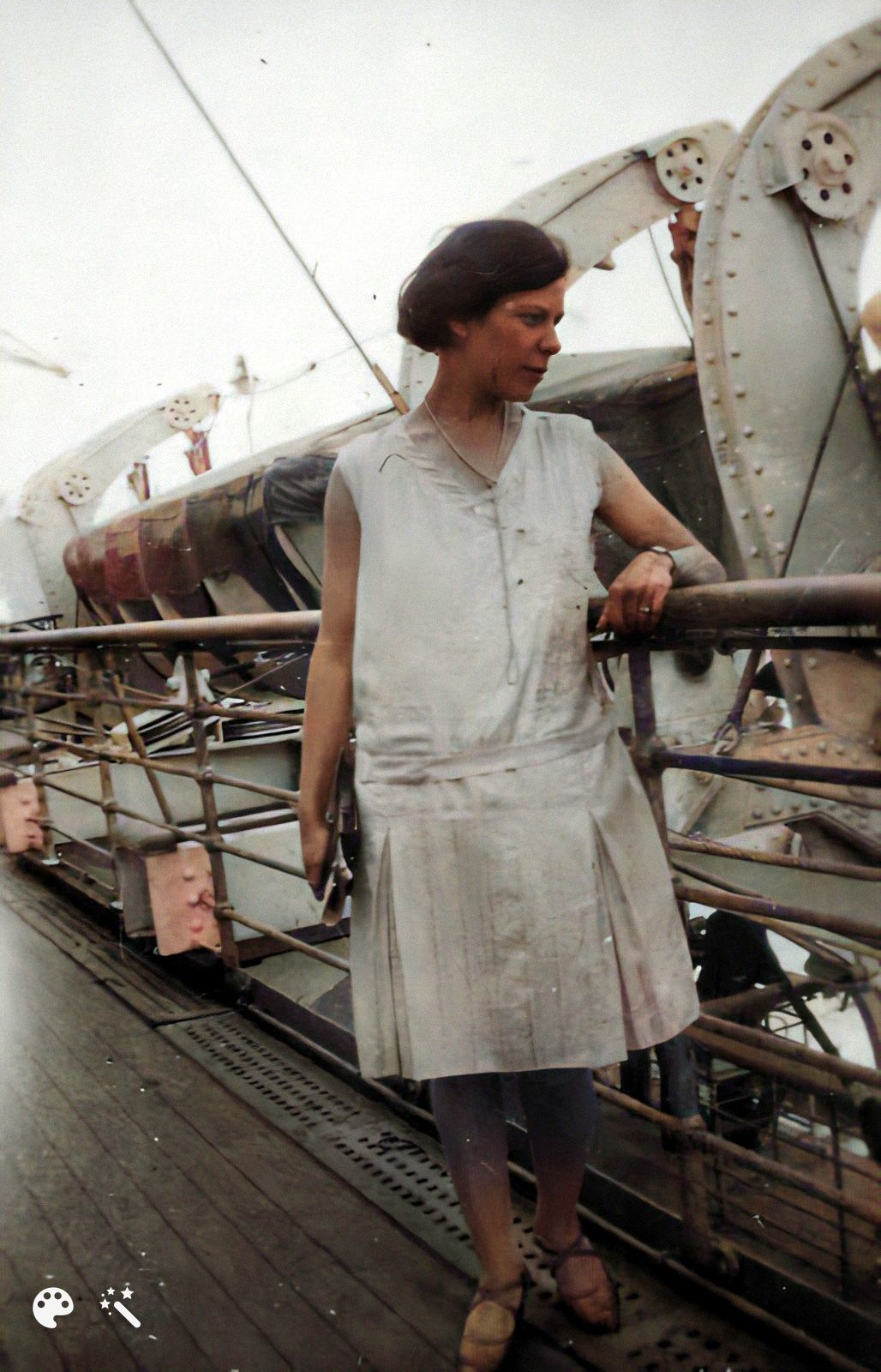 Bremerhafen 1929: Oma Rose op de 