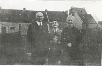 opa Gottschalk Simon, Günther, Dagobert, oma Henriette Breuer.
