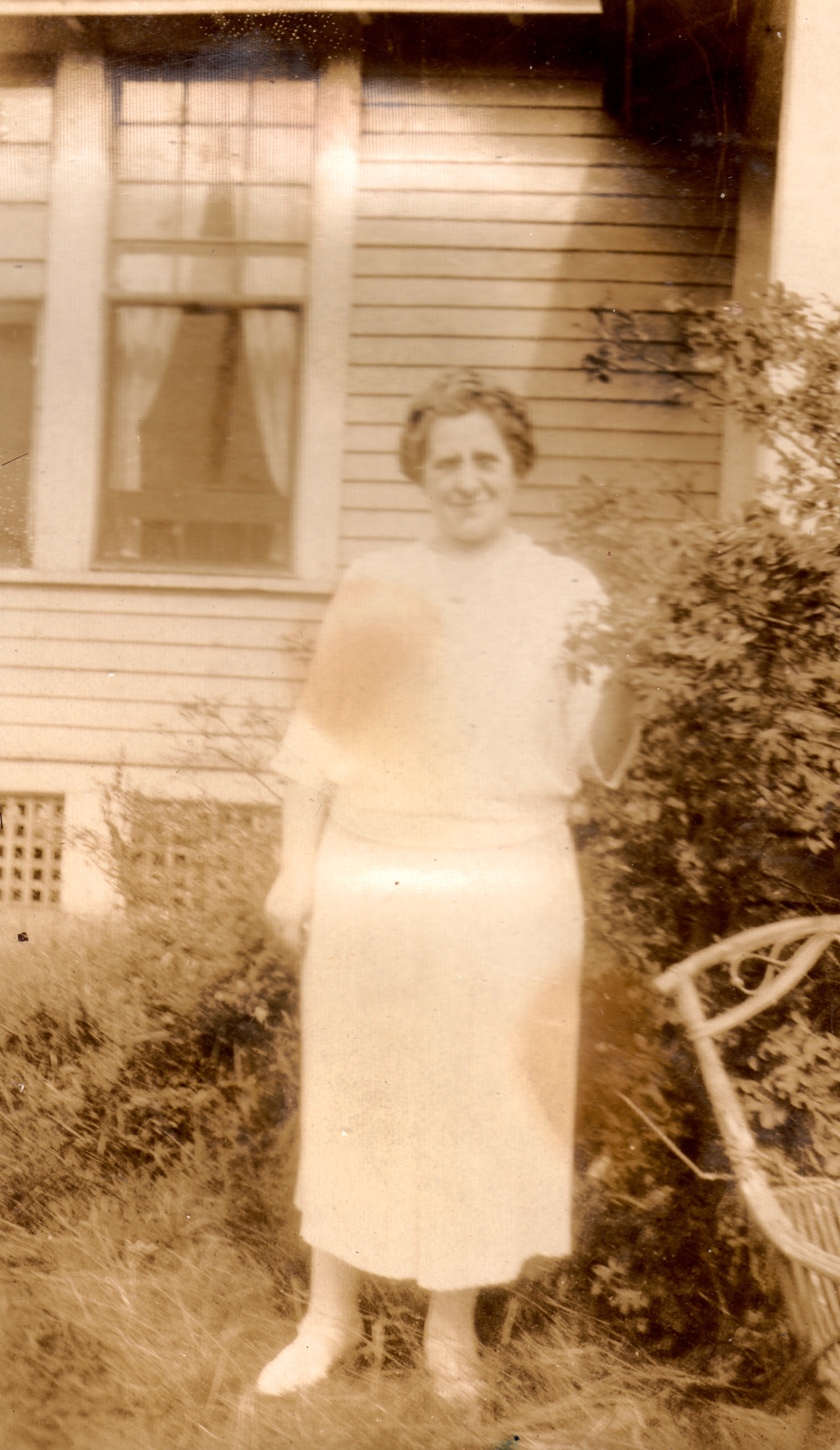 Clara in New York. July 1927.